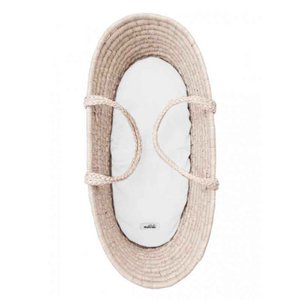 DRAAGWIEG/MOZES MAND MUSLINE BLAD WIT