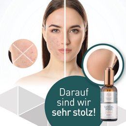 Ayurveda krops- og ansigtsolie Sandeltræ/Serenity 100ml