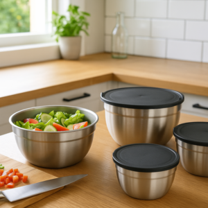 Mixing bowls Gray