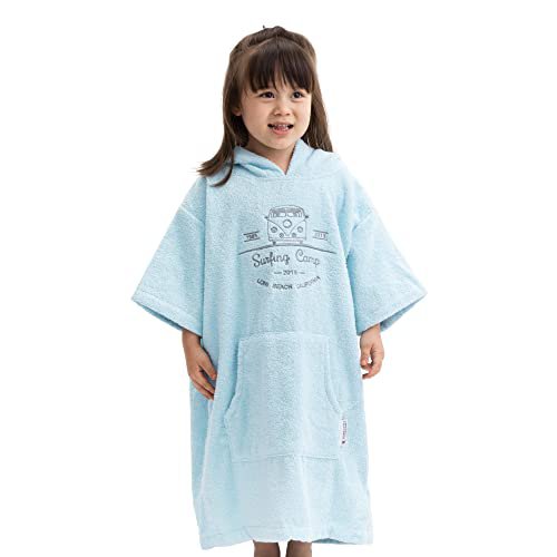 HOMELEVEL Accappatoio Poncho da Surf - Poncho Uomo Donna Surf