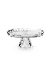 Cake Stand o/f Glass Clear Small 19.7x8.3cm