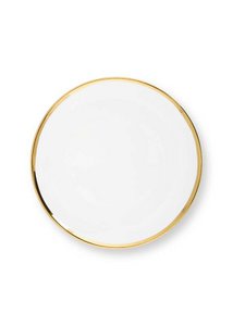 Plate White Gold 20cm