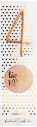 Hiphip hooray Roségold 290 Sortiment 144 Wondercandle® classic