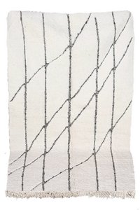 Berber vloerkleed handgemaakt in Marokko 100% wol 160x250 cm