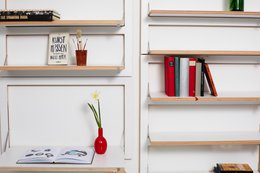 Fläpps Wall Desk/Secretary 80x50-1 - White