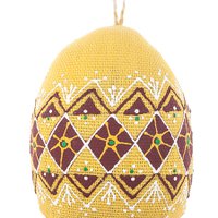 Hand-painted Easter Egg (yellow)