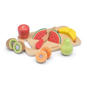 Houten Snijset Fruit met Snijplank