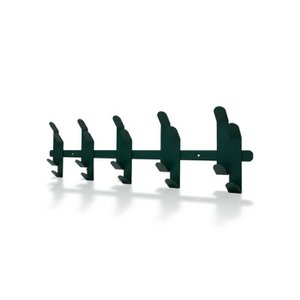 Gorillz Origami - Wall Coat Rack - 10 Double - Coat Rack Hooks - Green