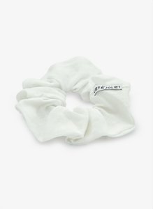 Scrunchie Sara linen white