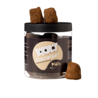 Plain Chocolate Truffles - Christmas Edition - Gifting jar 130g