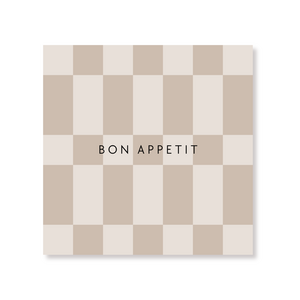 Paper Napkins "Bon Appetit" FSC – 3-Ply – 33x33 cm (20 Pcs)