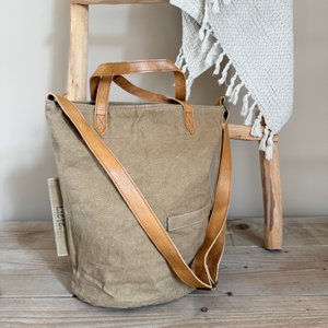 Vintage BucketBag (dark canvas) NEW
