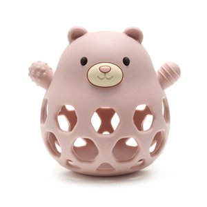 Silicone Motor Ball Bear - Soft Pink