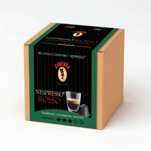 Nespresso®* Red - 40 Compatible Capsules