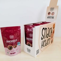 Snackbolde - hasselnød og bær