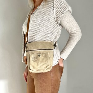 FestivalBag (recycled cotton khaki) NEW BATCH