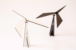 Cadeau de Noël - Puzzle CHIL noir - mobile oiseau en équilibre