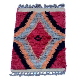 Tapis Moelleux Berbère Cornell Rouge