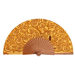 Gustav Klimt Print Hand Fan Tree of Life