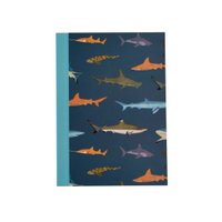 A6 notebook - Sharks