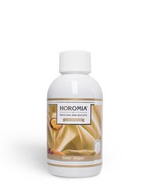 Horomia Wax Perfume Gold Argan 250ml, a room spray with a gold argan scent. The product features a white bottle with a gold label and contains 250ml of the perfume.