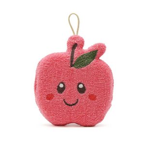 Keukenspons appel rood 15 cm