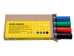 Whiteboard marker Sigel 4 color black/blue/red/green