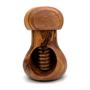 Nussknacker Nussschraube aus Olivenholz