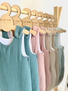 100 % Musselin, OEKO-TEX-zertifizierte Baumwolle | Gemütlicher Schlafsack für Neugeborene I Babytragetuch I Essentials für Neugeborene
