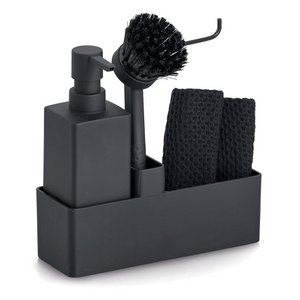 Sink organizer, plastic, black