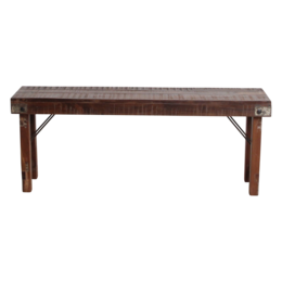 Wooden bench foldable 120 cm