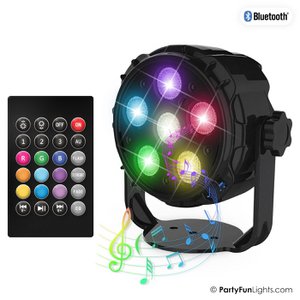 Bluetooth Speaker 6x power LEDs