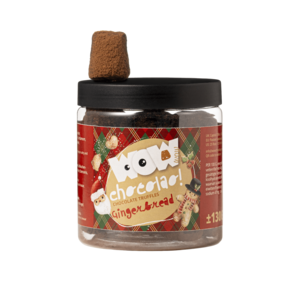 Peperkoek Kersttruffels Geschenkpot 130g | Gezellige vakantiechocolade
