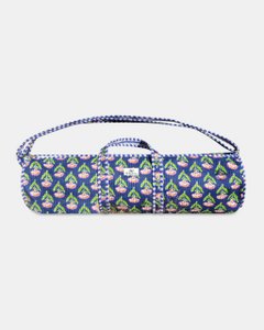 Quilted cotton yoga bag - BOUQUET