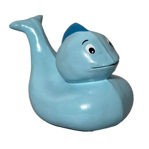 Natural rubber bath toy shark