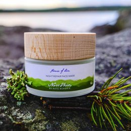 Natural Night Repair Face Mask -  Natural, Vegan & Clean Beauty Certified Scandinavian Skincare
