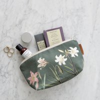 ORGANIC COSMETIC BAG - AMARYLLIS
