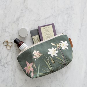 ORGANIC COSMETIC BAG - AMARYLLIS