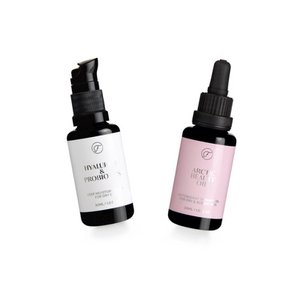 Hyaluronic Acid & Probiotics Serum and Arctic Beauty Oil Pack