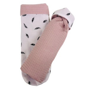 Cheek bags Feathers Old Pink | LAST