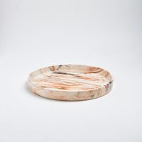 Marble Round Tray 28cm