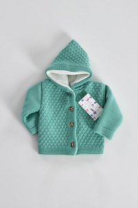 Double Knitting Jacket w/ Hoodie 308/2