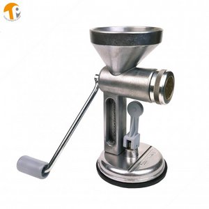 TEIGPRESSE - PASTA Extruder + 5 Messing-Matrizen - Tagliolini, Passatelli, Spaccatelli, Pappardelle, Spaghetti Chitarra