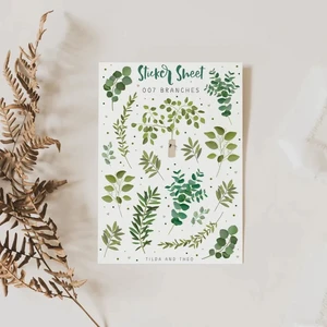 Sticker sheet - Eucalyptus Branches