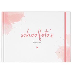 Fyllbooks Mein Schulfotobuch – Aquarellrosa