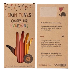 12 Skin Tones Pencils