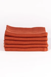 Los geweven kleine handdoek - Terra