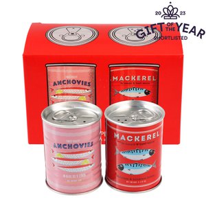 Blik Peper en Zout Stellen - Vis