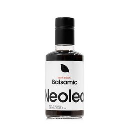 Neolea Balsamic Vinegar 70/30, 250ml. Dark colored balsamic vinegar with a rich, sweet flavor.