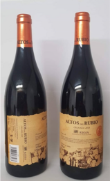 Vin rouge Crianza D.O.Ca. Rioja Altos du Rubio